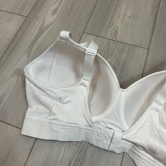 Bali One Smooth U Bounce Control Wireless Full-Coverage Bra 3458 Size 40D White - Picture 5 of 7